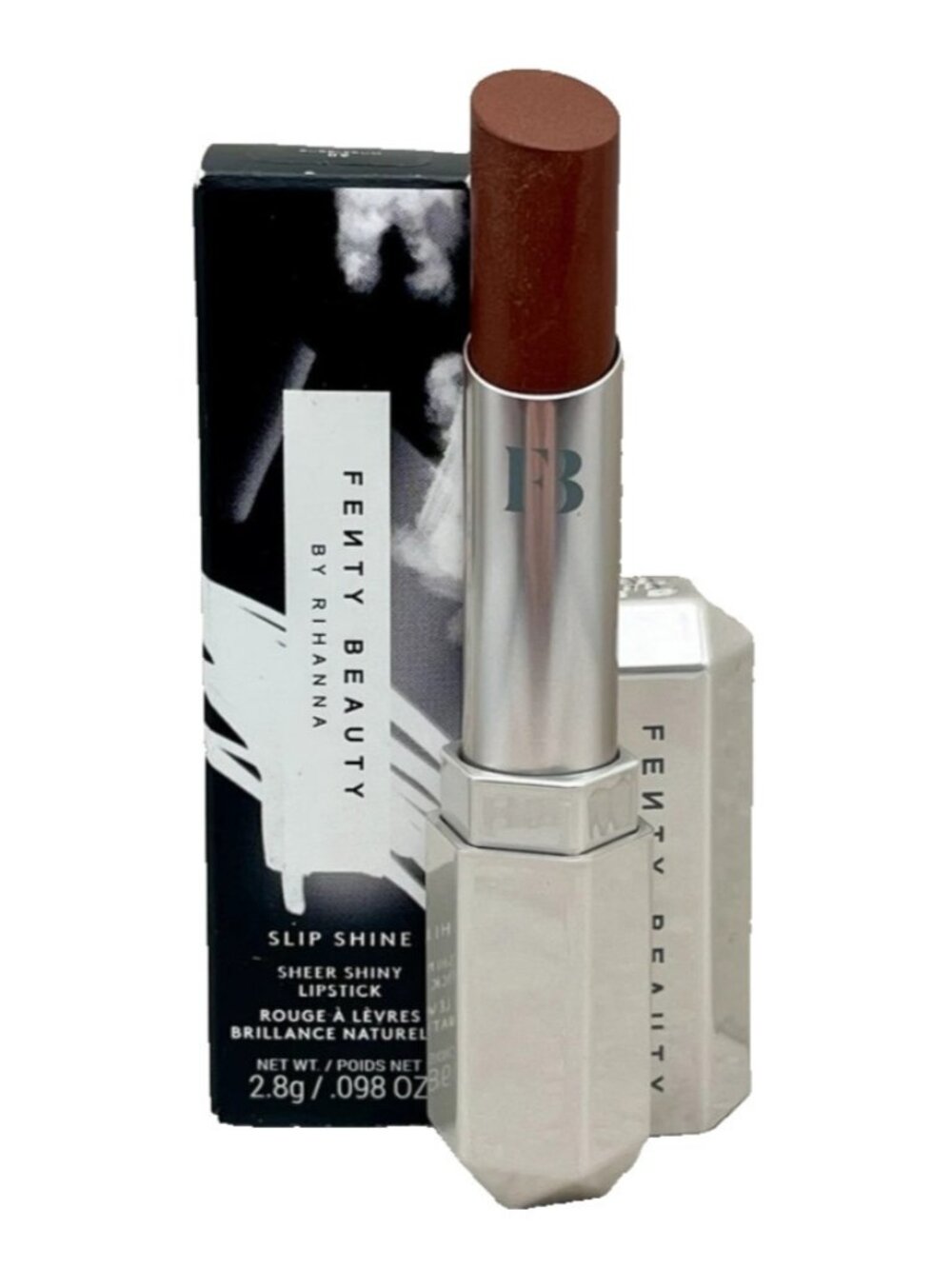 Fenty Beauty By Slip Shine Sheer Shiny Lipstick 09 Bubblerum - 2.8 g New in Box